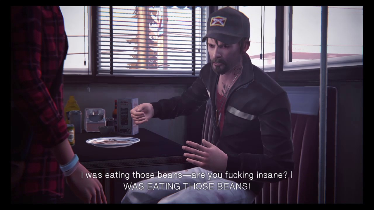 are you fucking insane? I WAS EATING THOSE BEANS!