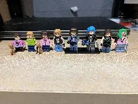 LEGO Max and Chloe at the time of Farewell, BtS, LiS and LiS 2; now all featuring their own accessories